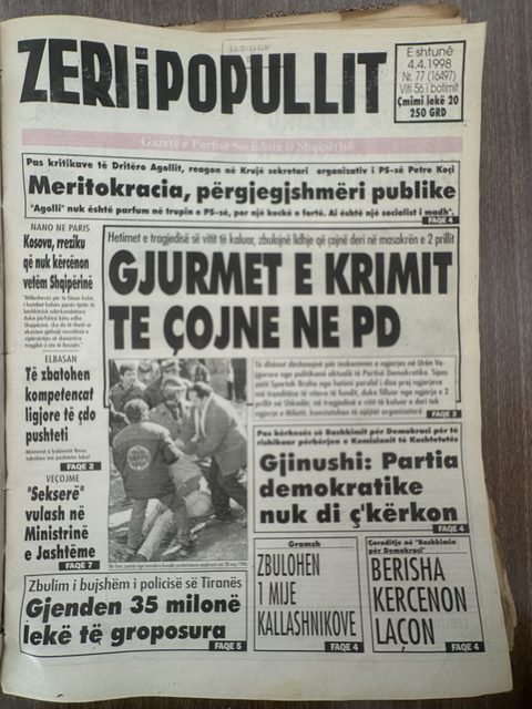 Zëri i Popullit 1998-04-04
